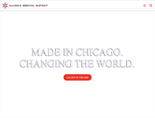 Tablet Screenshot of medicaldistrict.org